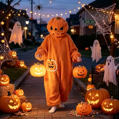 Pijama Disfraz Calabaza