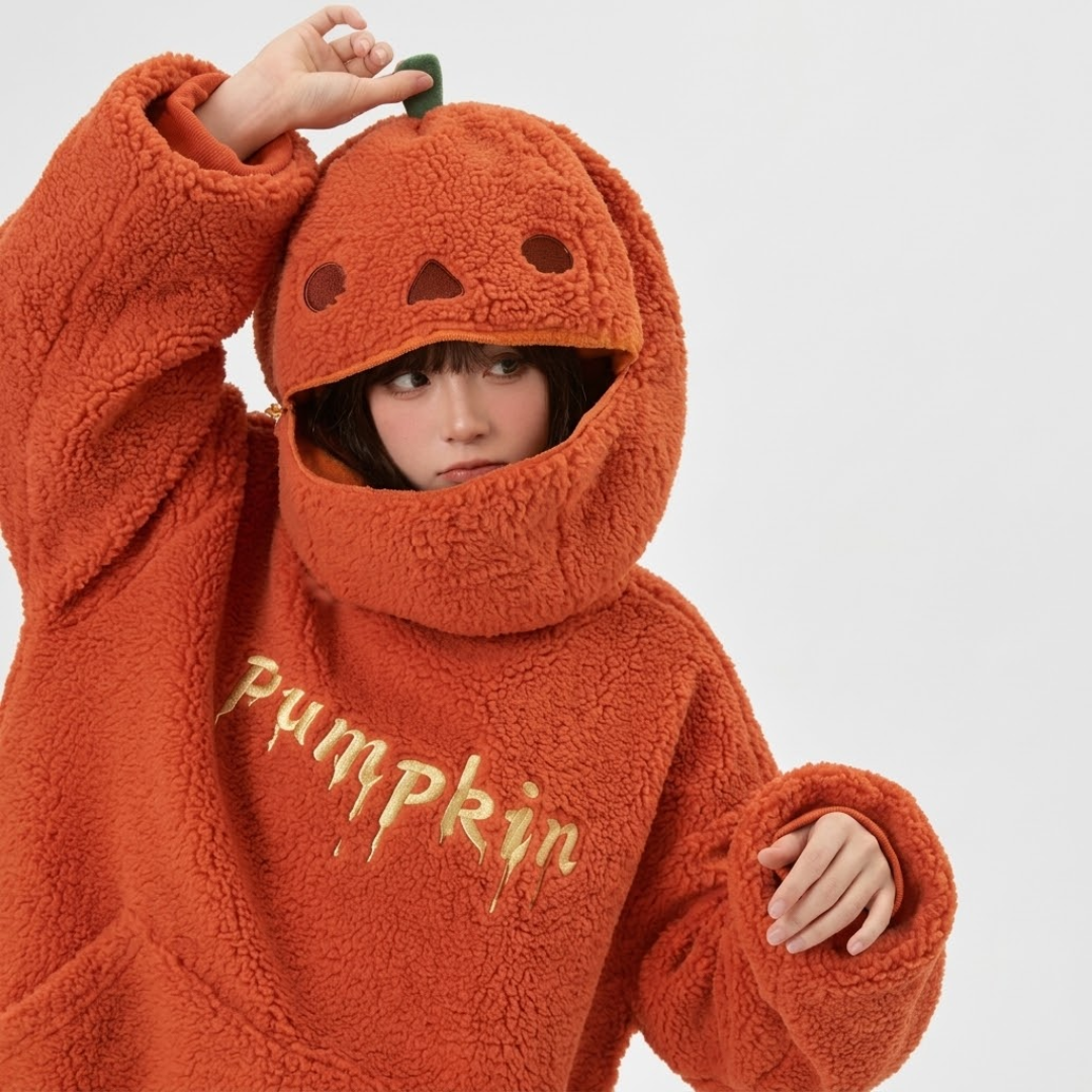 Pumpkin Oversized Hoodie