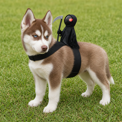 Dark Reaper Knight Costume for Dogs
